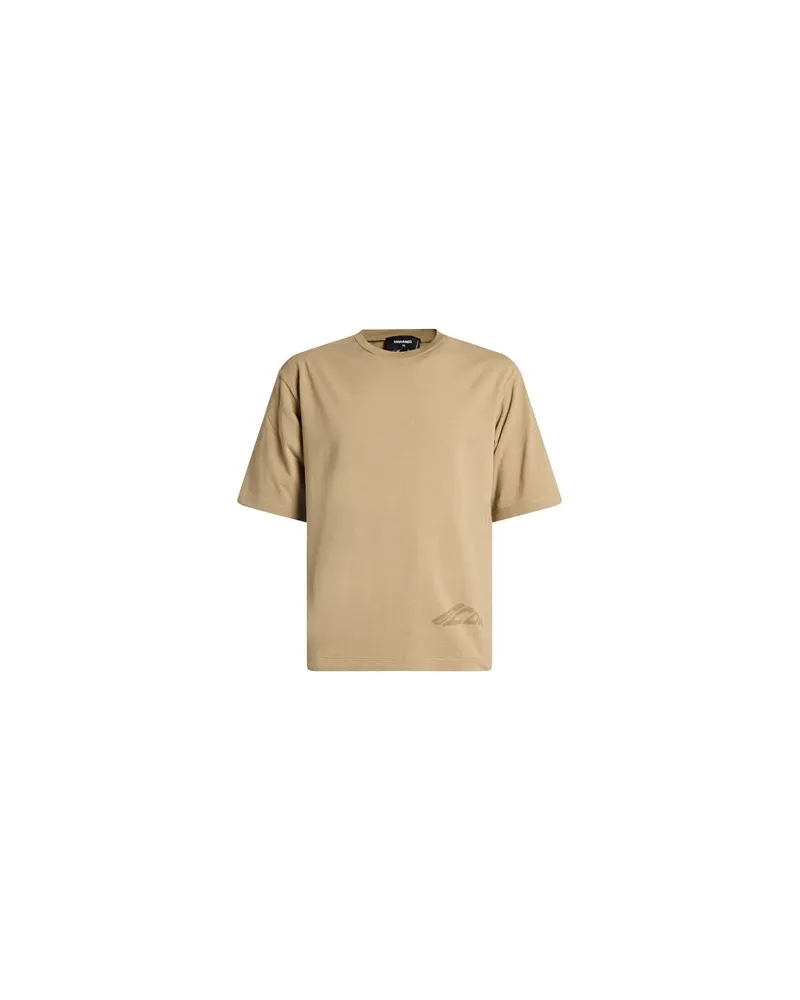 Dsquared2 TOPS - T-shirtsauf YOOX.COM Khaki