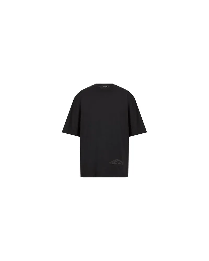 Dsquared2 ICON - TOPS - T-shirtsauf YOOX.COM Schwarz
