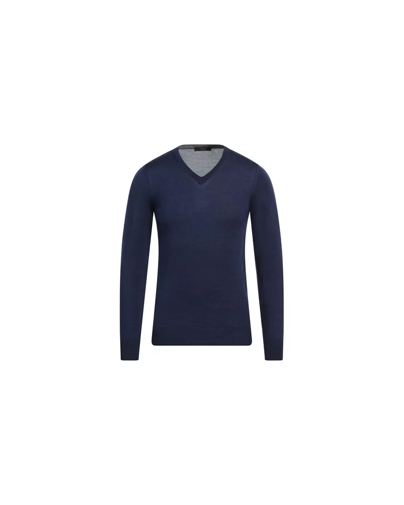 VNECK STRICKWAREN - Pulloverauf YOOX.COM Marineblau