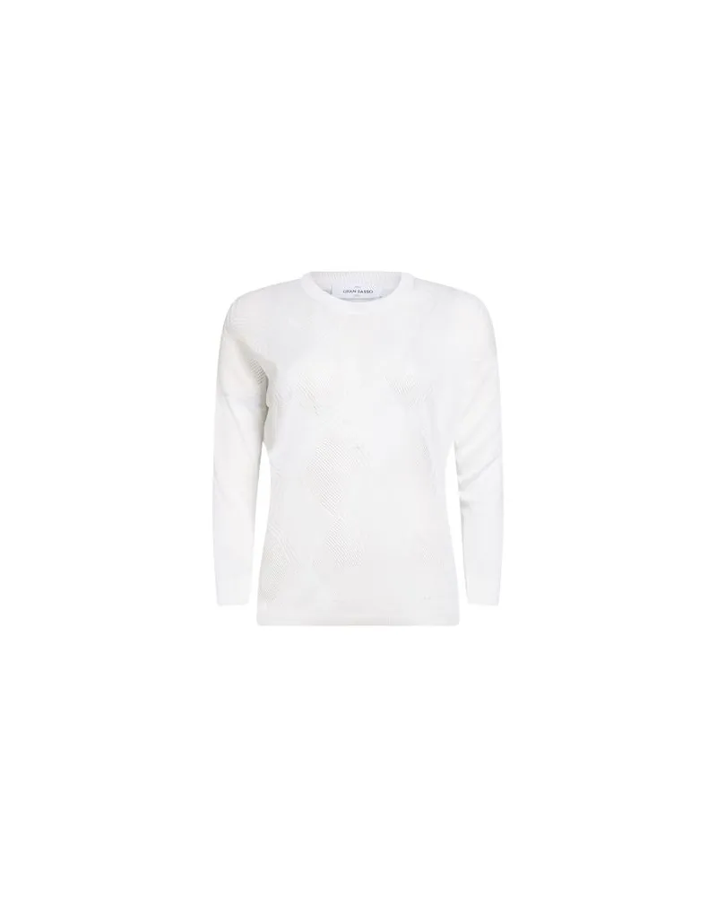 Gran Sasso STRICKWAREN - Pulloverauf YOOX.COM Weiß
