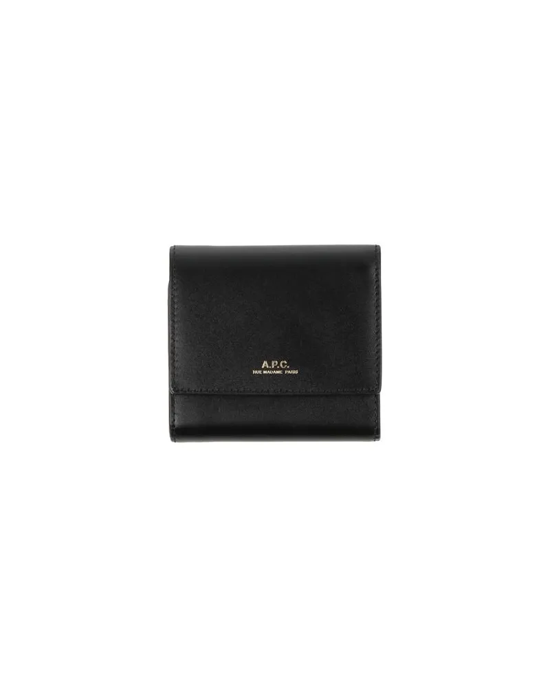 A.P.C. Kleinlederwaren - Brieftaschenauf YOOX.COM Schwarz