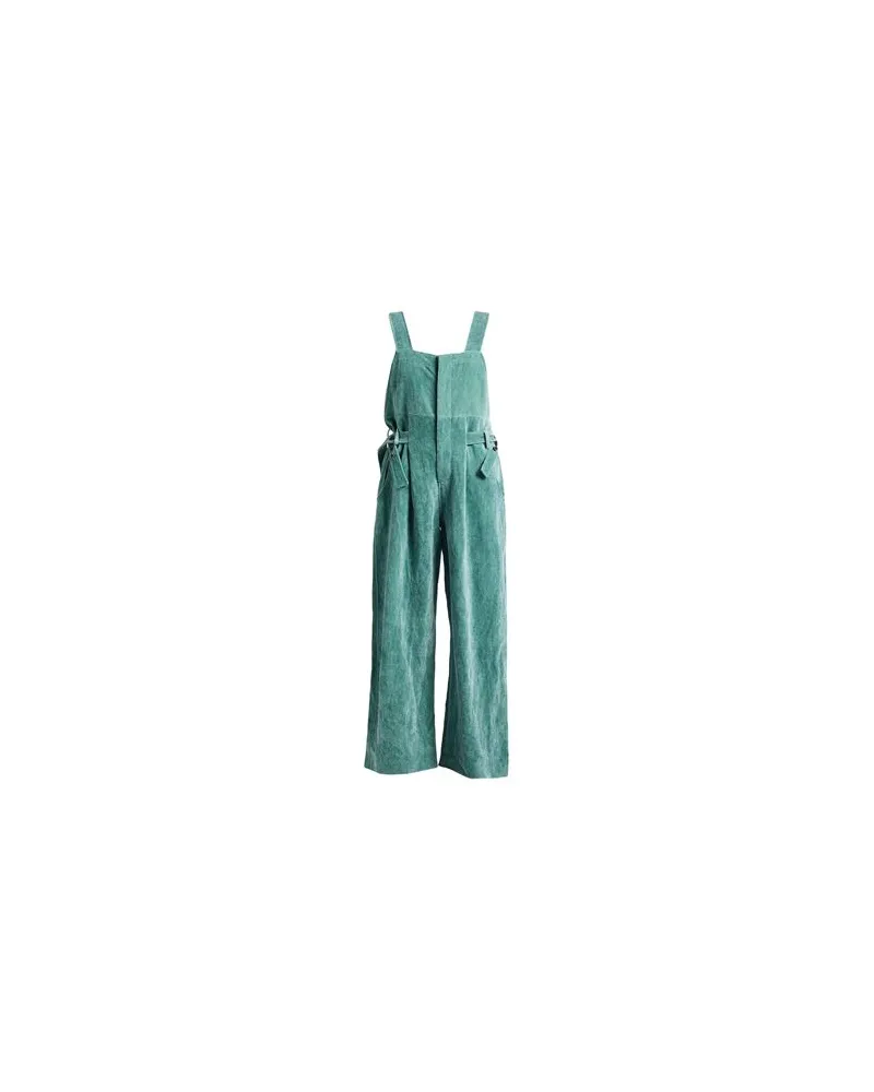 Uma Wang OVERALLS - Lange Overallsauf YOOX.COM Tūrkis