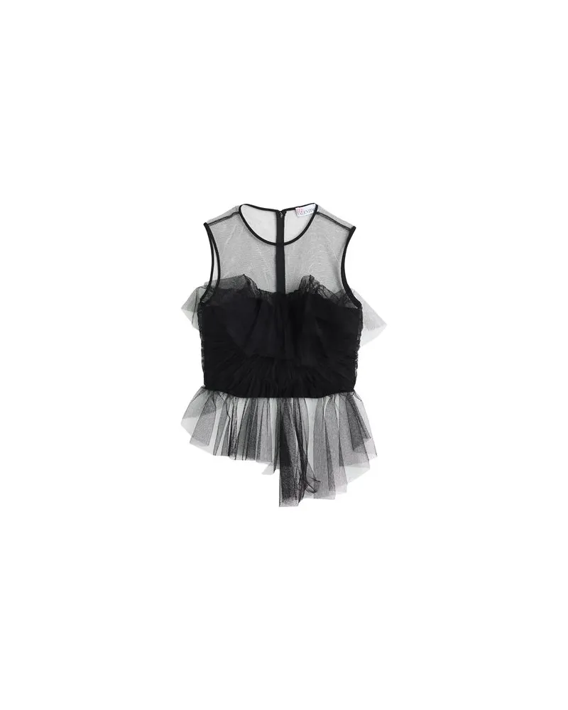 RED Valentino TOPS - Topsauf YOOX.COM Schwarz