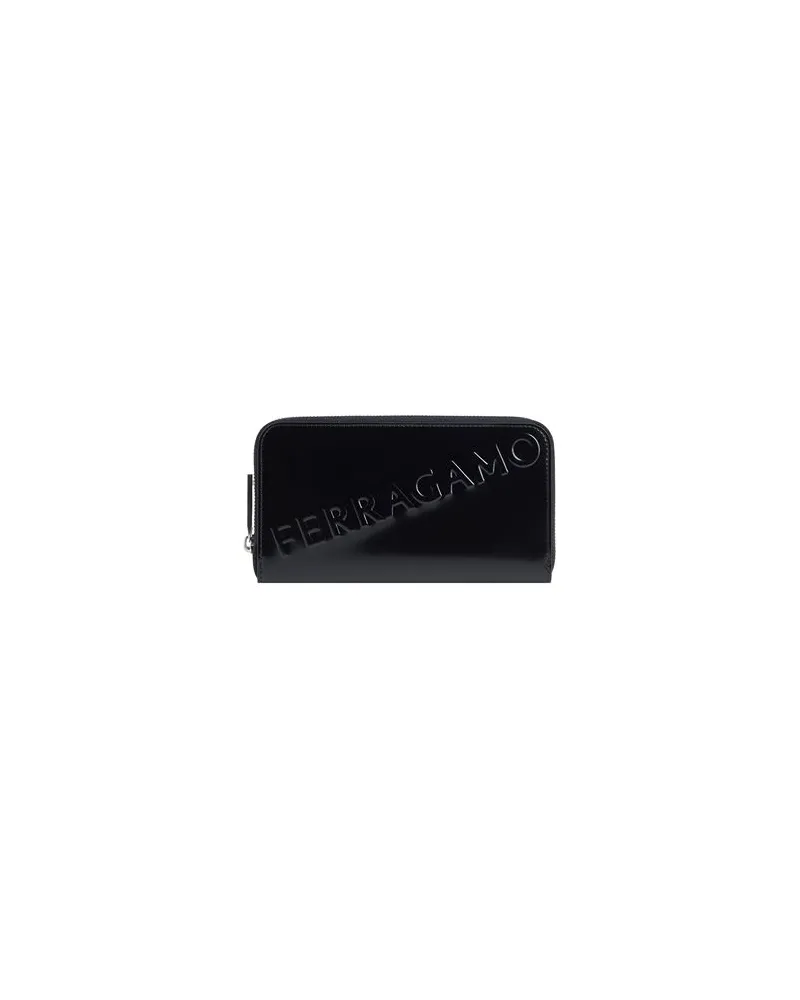 Ferragamo Kleinlederwaren - Brieftaschenauf YOOX.COM Schwarz