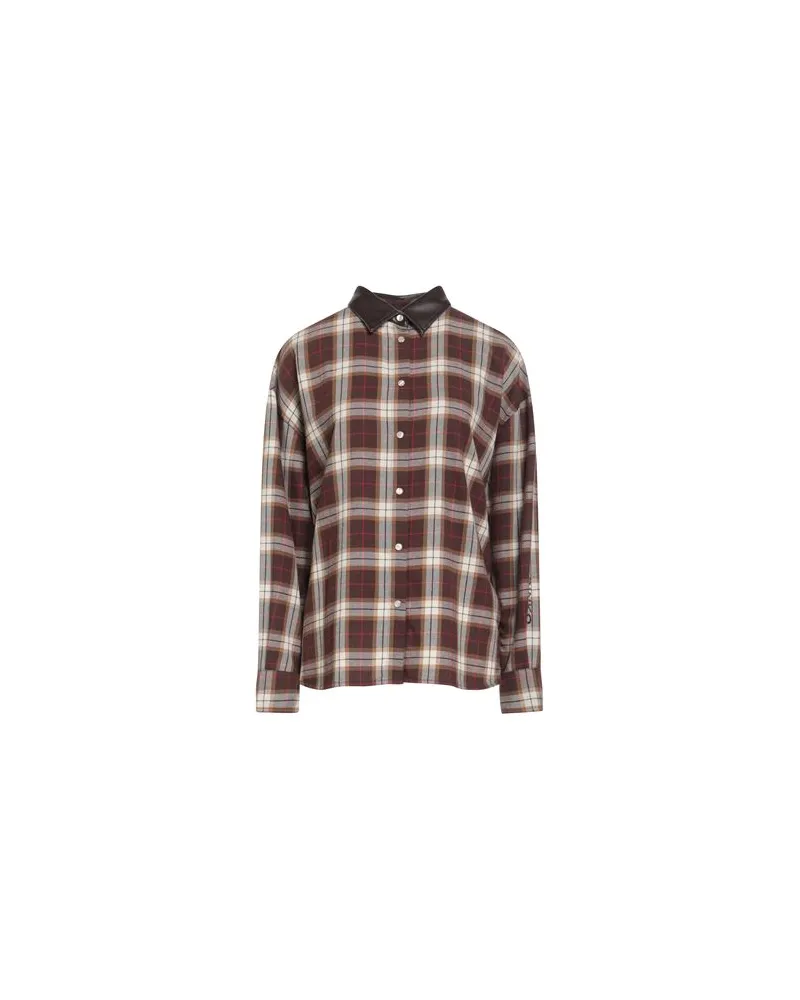 Pinko TOPS - Hemdenauf YOOX.COM Schokobraun