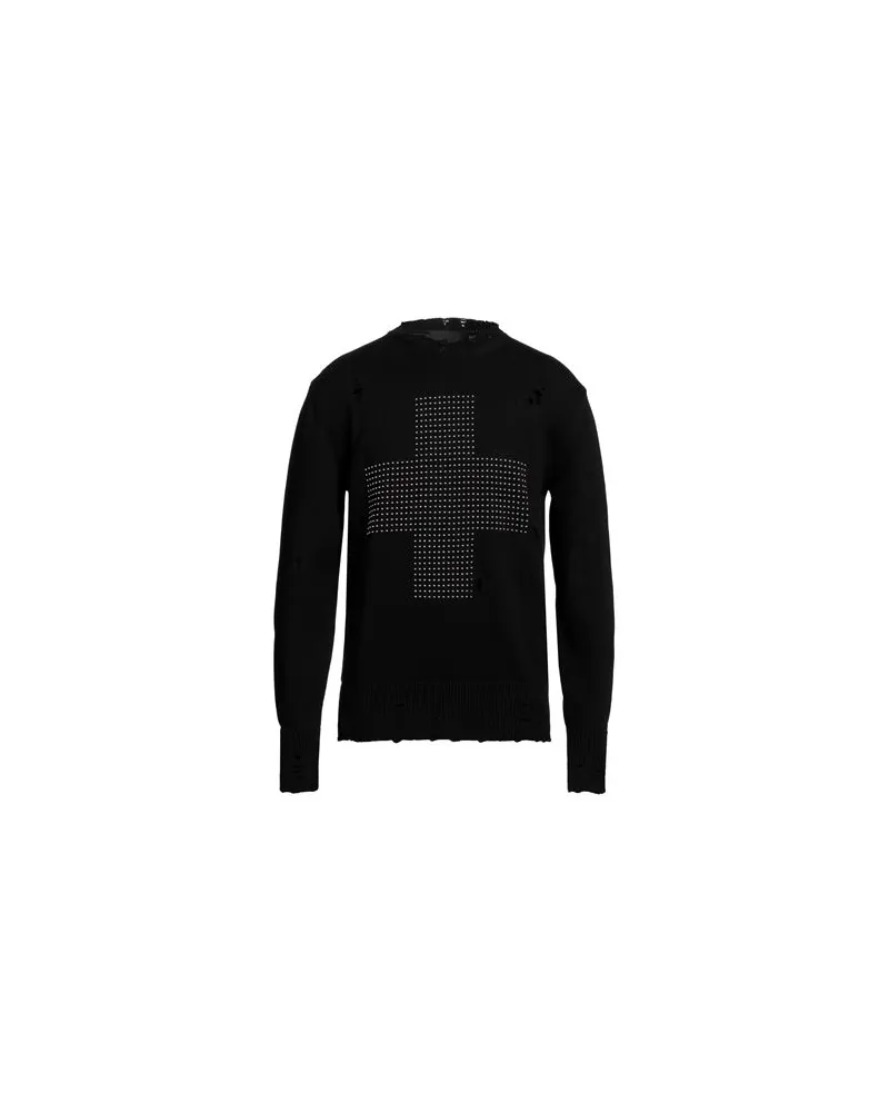John Richmond STRICKWAREN - Pulloverauf YOOX.COM Schwarz