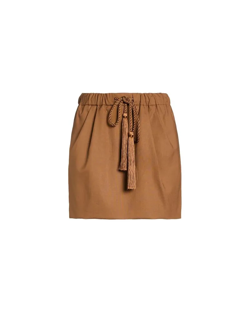 Max Mara HOSEN & RÖCKE - Miniröckeauf YOOX.COM Braun