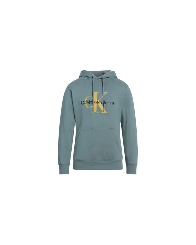 Calvin Klein TOPS - Sweatshirtsauf YOOX.COM Aquamarin