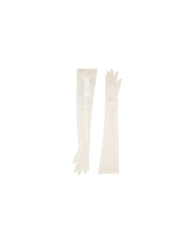Maison Margiela ACCESSOIRES - Handschuheauf YOOX.COM Elfenbein