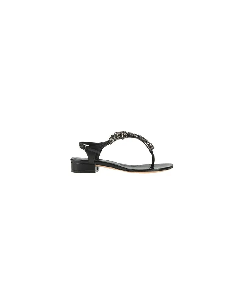 Eddicuomo SCHUHE - Zehentrennerauf YOOX.COM Schwarz
