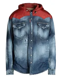 Dsquared2 Jeanshemd Blau