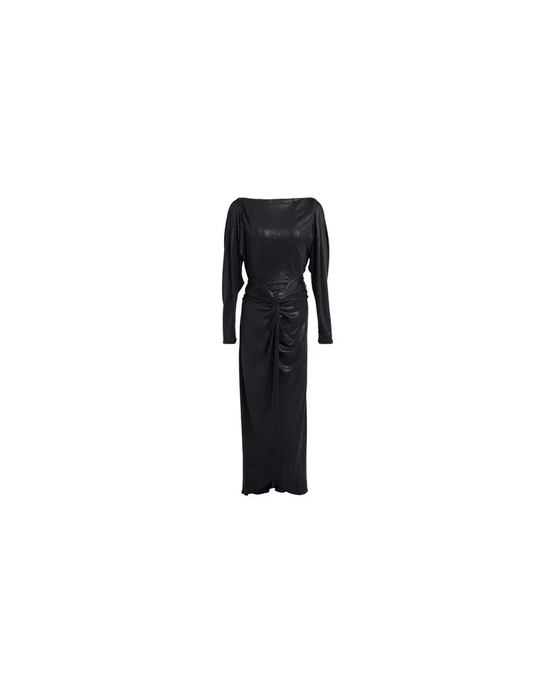 IRO KLEIDER - Maxi-Kleiderauf YOOX.COM Schwarz