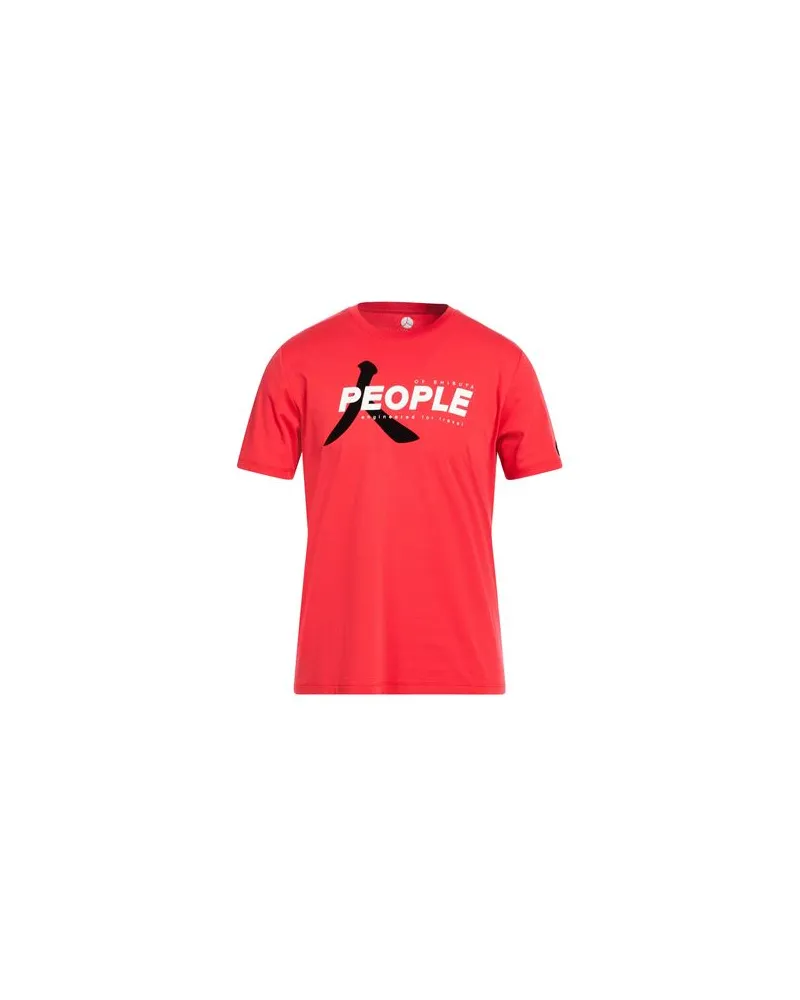 People of Shibuya TOPS - T-shirtsauf YOOX.COM Rot