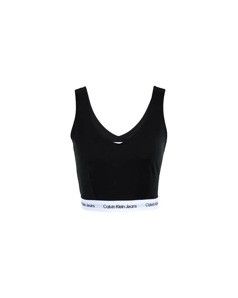Calvin Klein TOPS - Topsauf YOOX.COM Schwarz