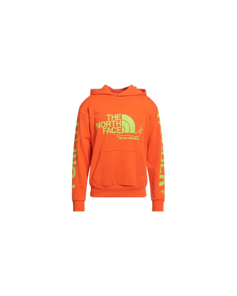 The North Face TOPS - Sweatshirtsauf YOOX.COM Orange