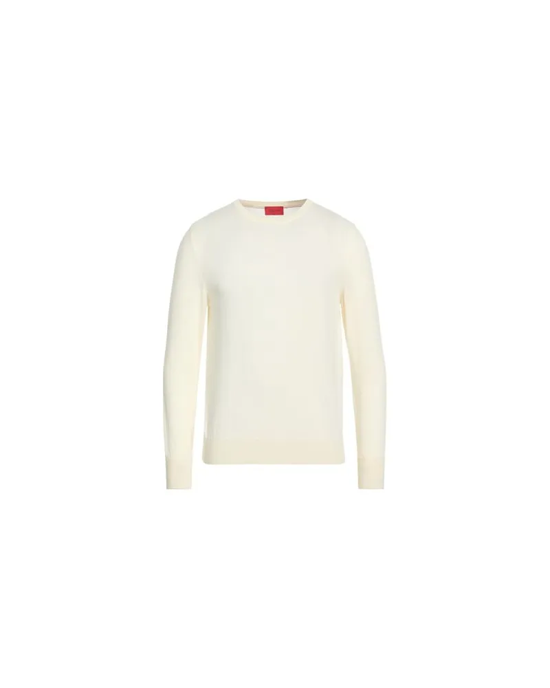 Isaia STRICKWAREN - Pulloverauf YOOX.COM Cremeweiß