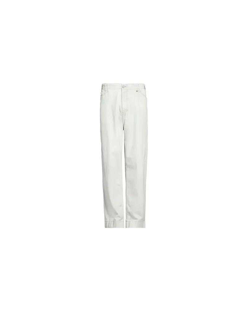 Objects IV Life HOSEN & RÖCKE - Jeanshosenauf YOOX.COM Salbeigrün