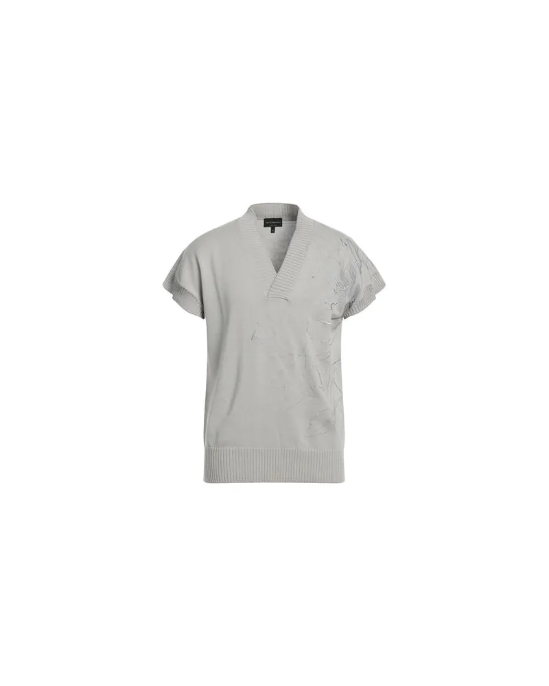 Emporio Armani STRICKWAREN - Pulloverauf YOOX.COM Hellgrau