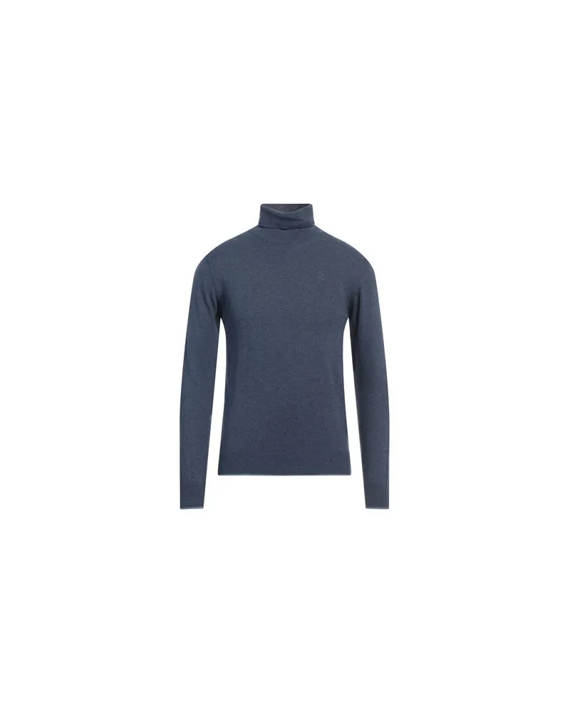 BERNA STRICKWAREN - Rollkragenpulloverauf YOOX.COM Marineblau