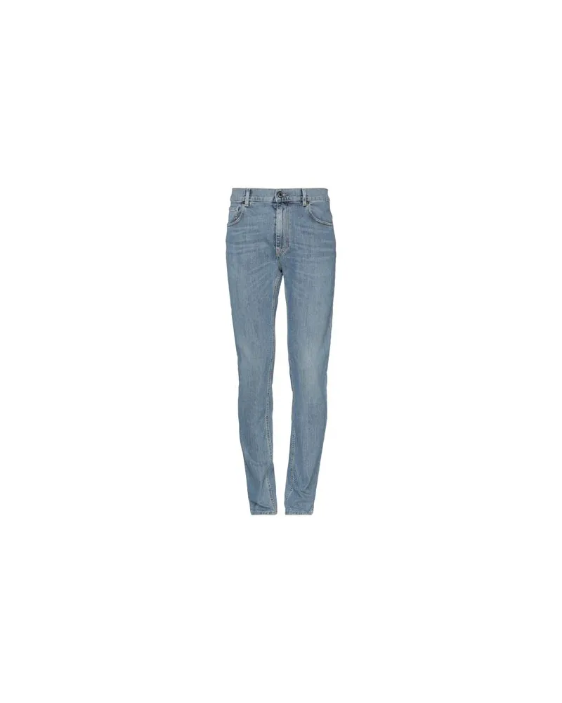 Moschino HOSEN & RÖCKE - Jeanshosenauf YOOX.COM Blau
