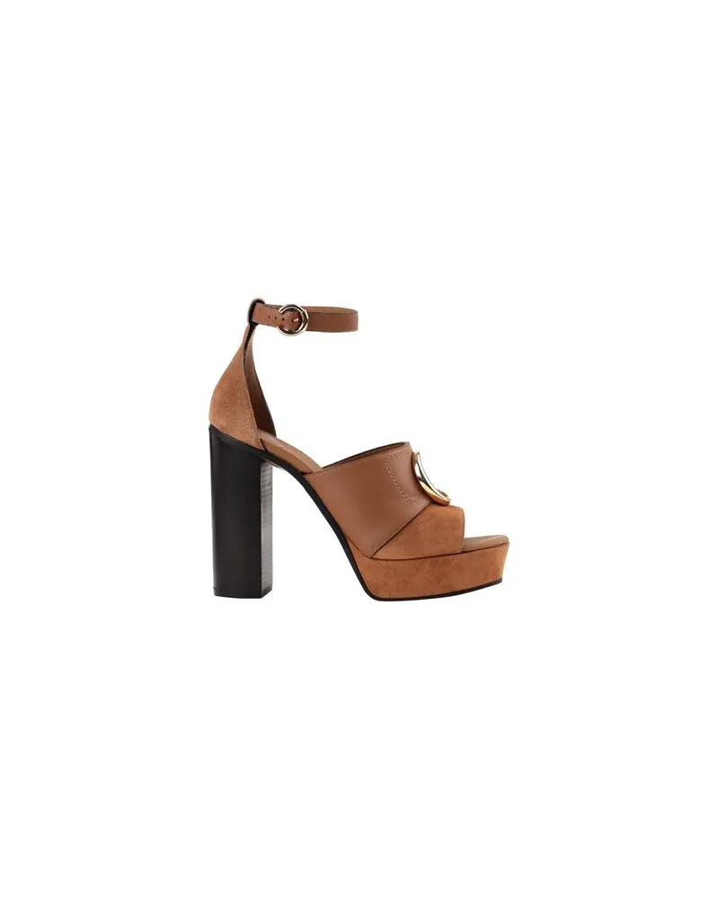 Chloé SCHUHE - Sandalenauf YOOX.COM Lederfarben