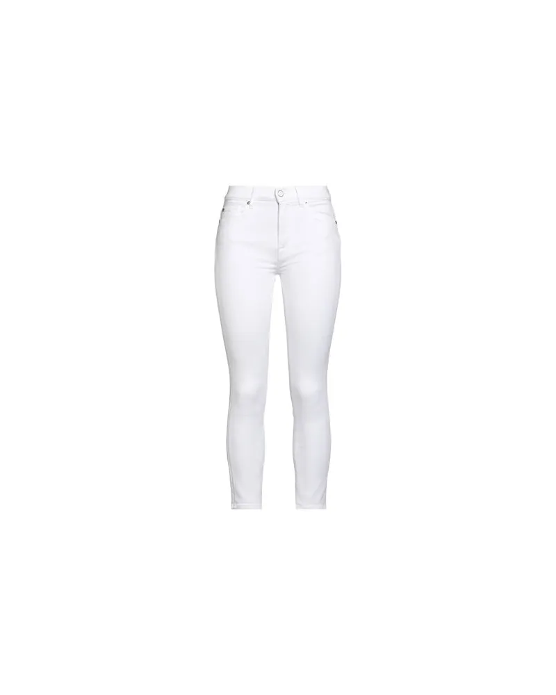 7 for all mankind HOSEN & RÖCKE - Jeanshosenauf YOOX.COM Weiß