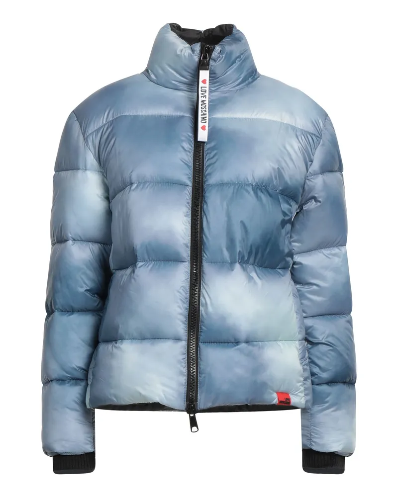 Moschino Pufferjacke & Daunenjacke Blaugrau