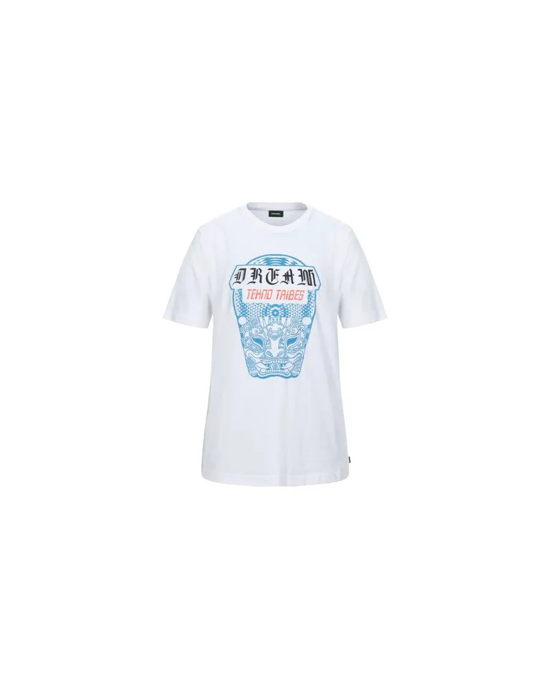 Diesel TOPS - T-shirtsauf YOOX.COM Weiß