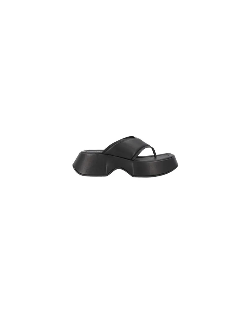 Vic Matié SCHUHE - Zehentrennerauf YOOX.COM Schwarz