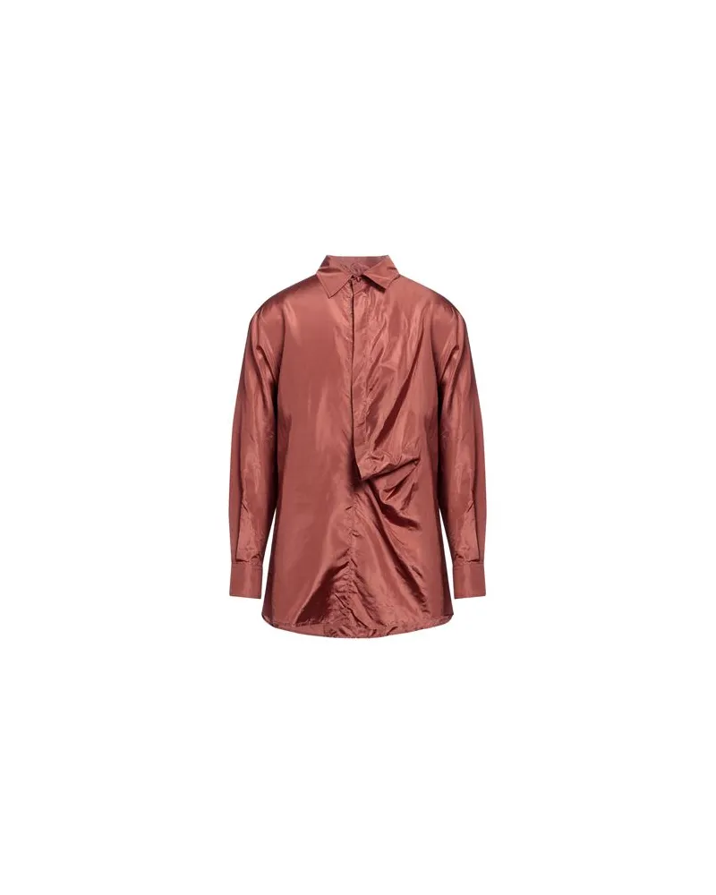 Valentino Garavani TOPS - Hemdenauf YOOX.COM Braun
