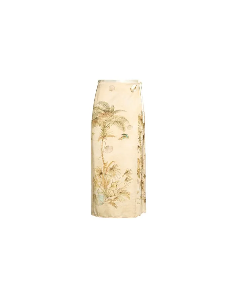 forte_forte HOSEN & RÖCKE - Midi-Röckeauf YOOX.COM Beige