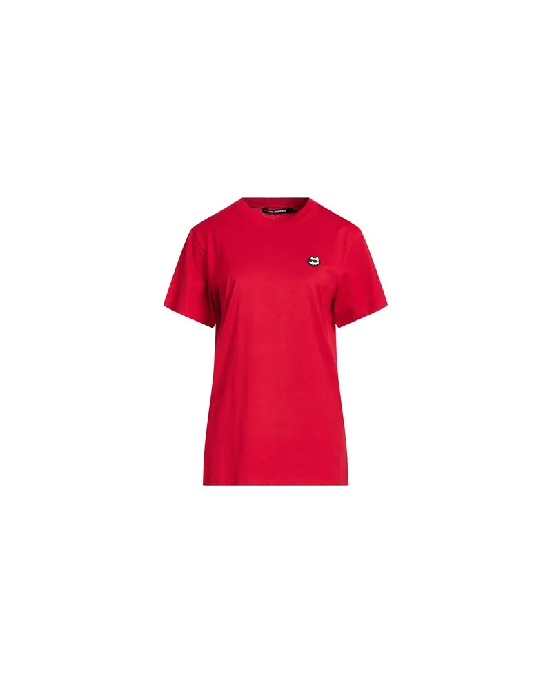 Karl Lagerfeld TOPS - T-shirtsauf YOOX.COM Rot