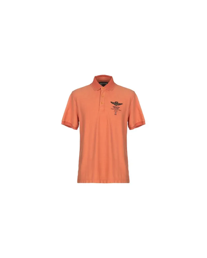 Aeronautica Militare TOPS - Poloshirtsauf YOOX.COM Orange