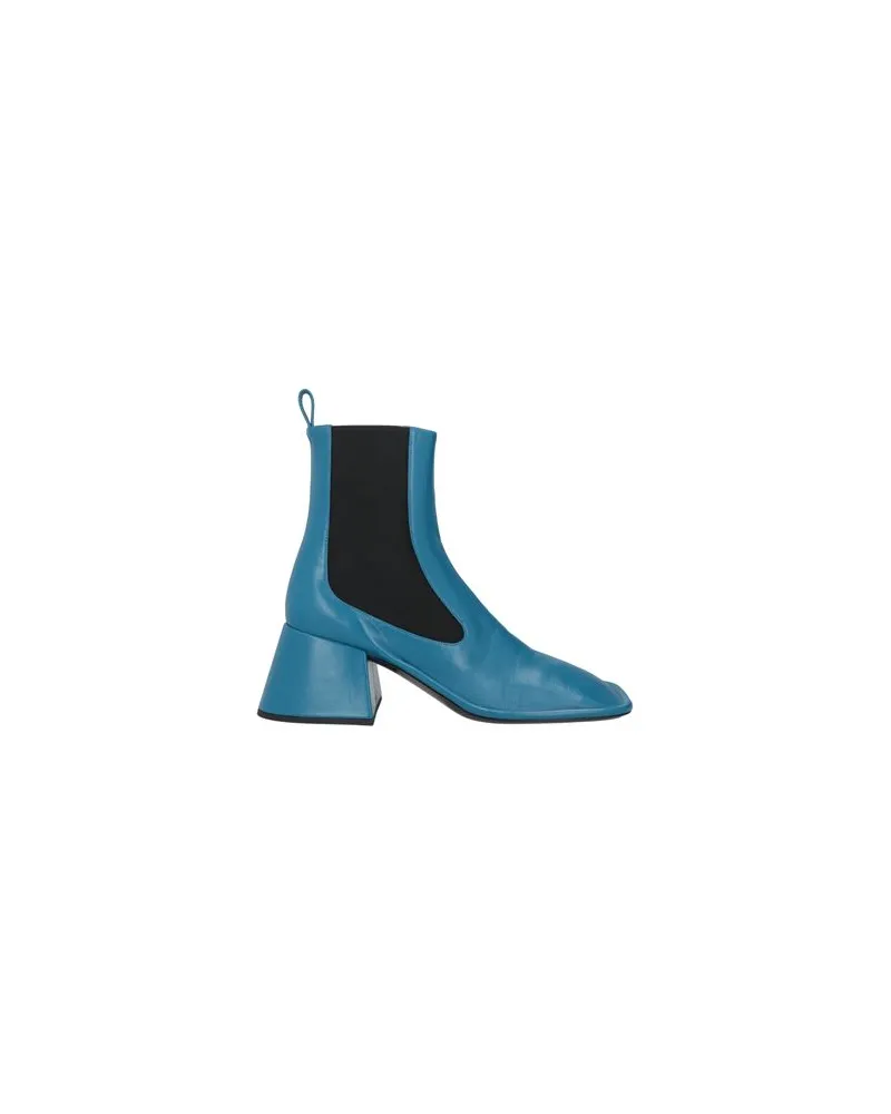 Jil Sander SCHUHE - Stiefelettenauf YOOX.COM Marineblau