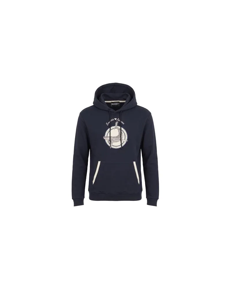Emporio Armani TOPS - Sweatshirtsauf YOOX.COM Marineblau
