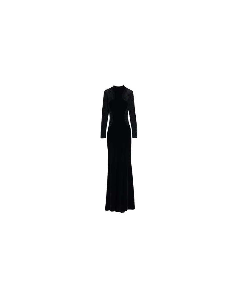 Elisabetta Franchi RED CARPET - KLEIDER - Maxi-Kleiderauf YOOX.COM Schwarz