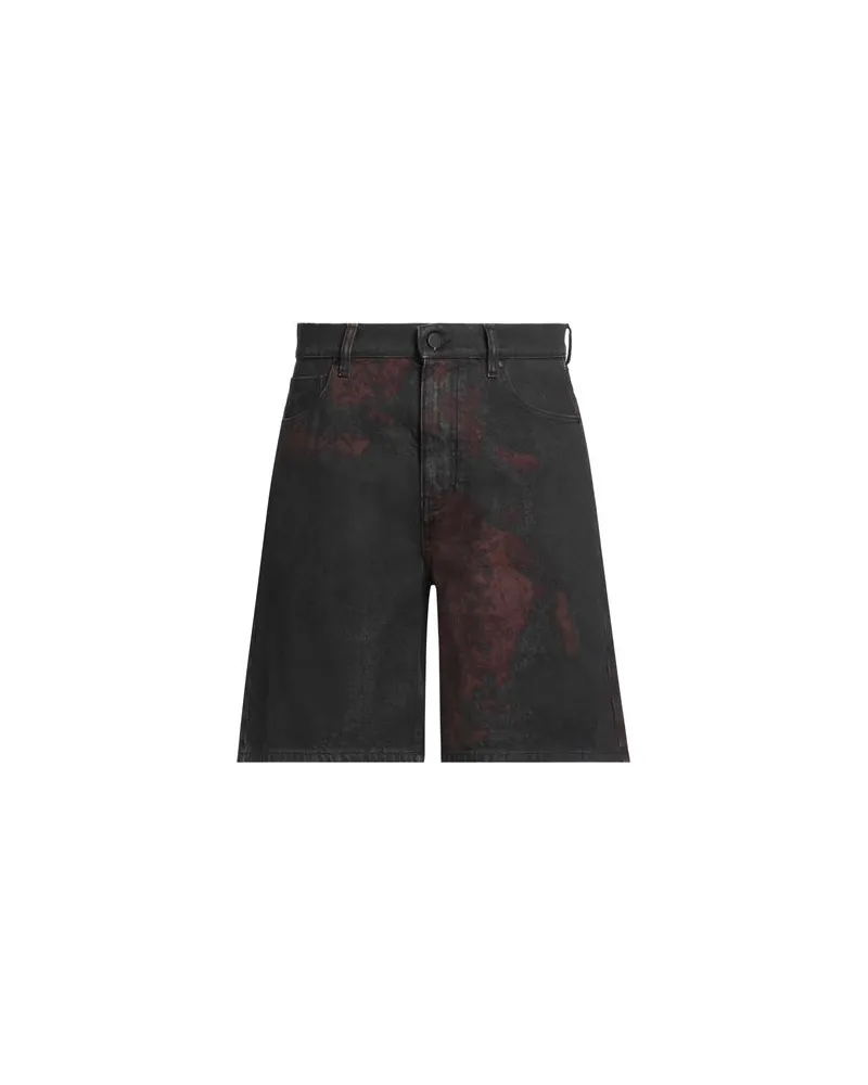 44 LABEL GROUP HOSEN & RÖCKE - Jeansshortsauf YOOX.COM Schwarz