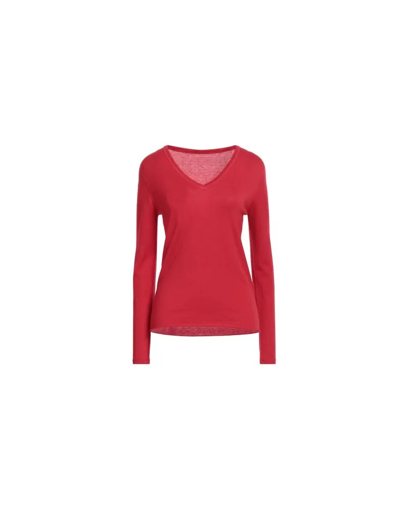 Majestic STRICKWAREN - Pulloverauf YOOX.COM Rot