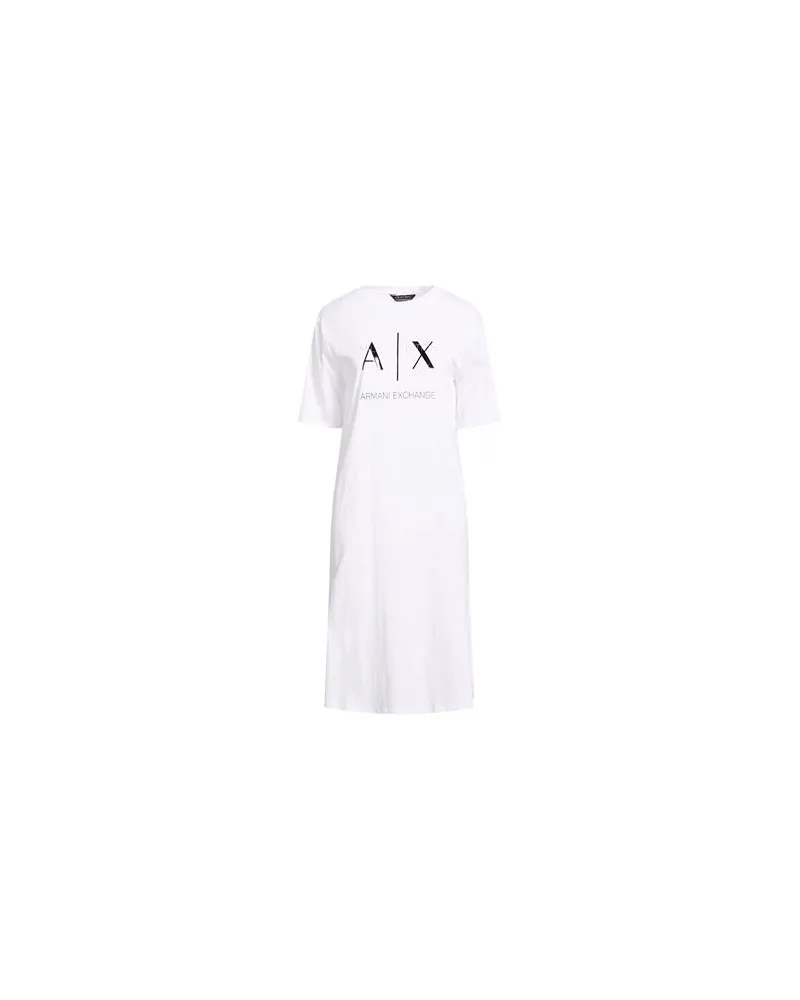 Armani Exchange KLEIDER - Midi-Kleiderauf YOOX.COM Weiß