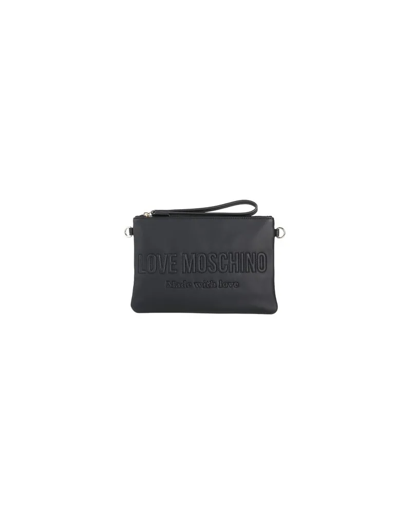 Moschino TASCHEN - Pochettenauf YOOX.COM Schwarz