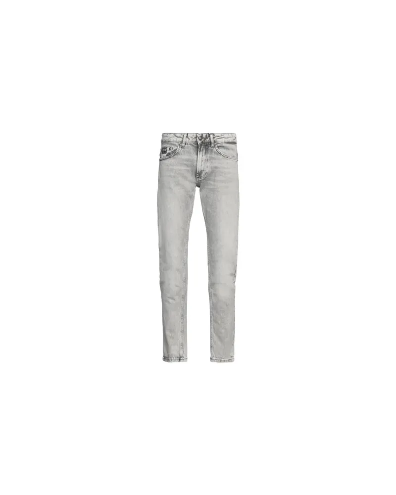Versace Jeans HOSEN & RÖCKE - Jeanshosenauf YOOX.COM Hellgrau