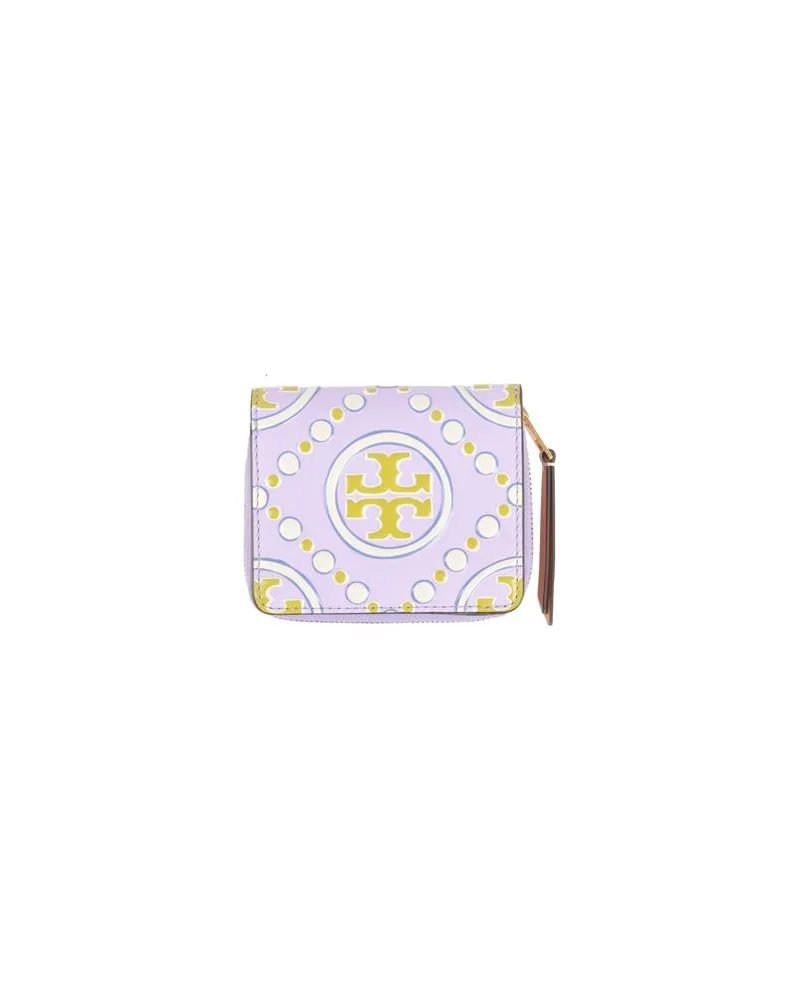 Tory Burch Kleinlederwaren - Brieftaschenauf YOOX.COM Lila