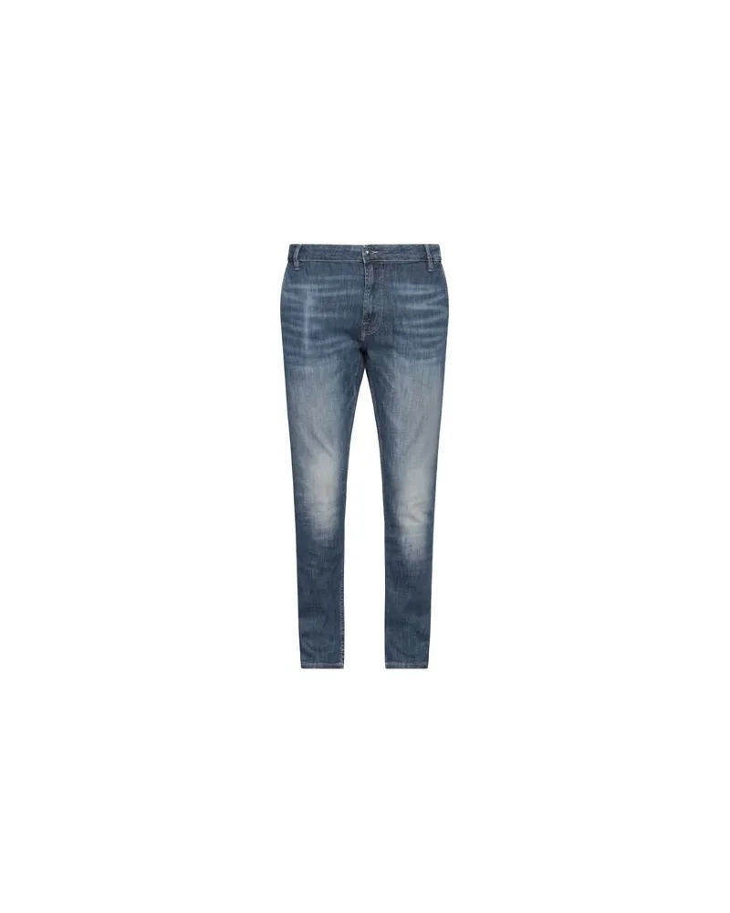 Guess HOSEN & RÖCKE - Jeanshosenauf YOOX.COM Blau