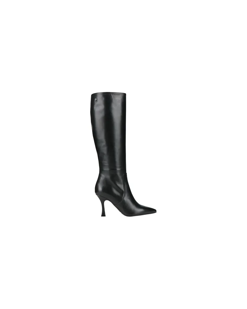 Pollini SCHUHE - Stiefelauf YOOX.COM Schwarz
