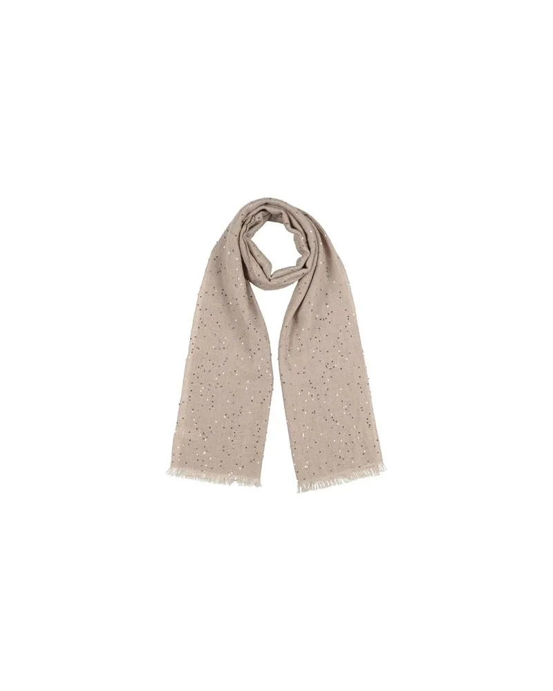 Brunello Cucinelli CASHMERE - ACCESSOIRES - Schalsauf YOOX.COM Hellbraun