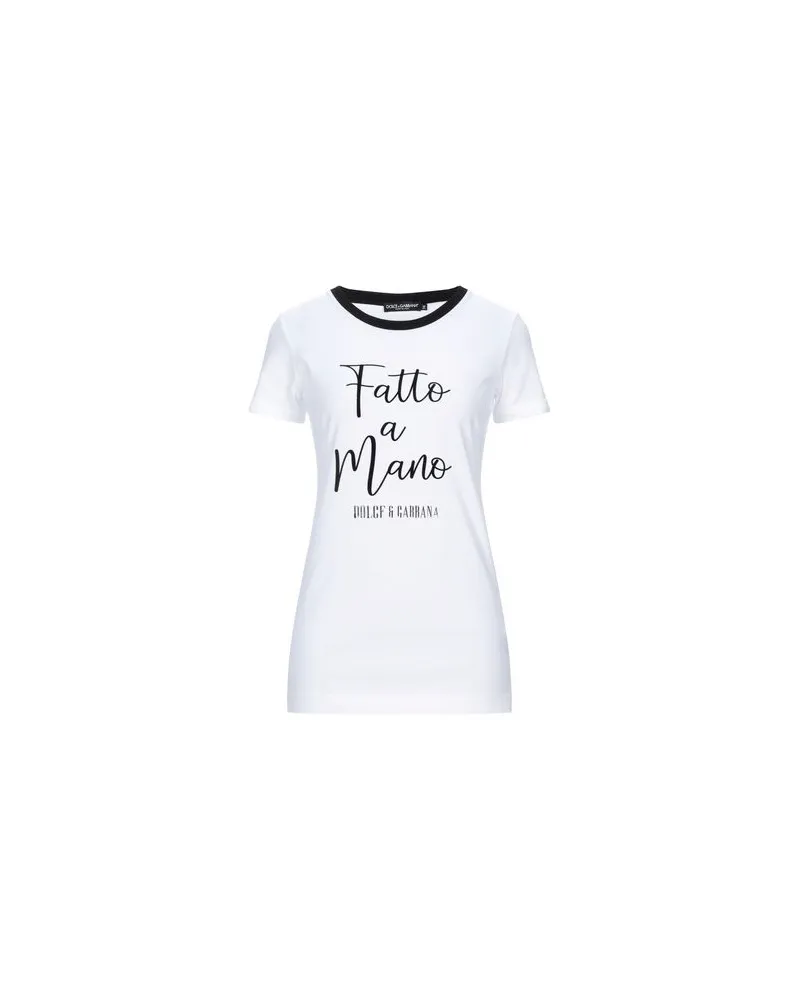 Dolce & Gabbana TOPS - T-shirtsauf YOOX.COM Weiß
