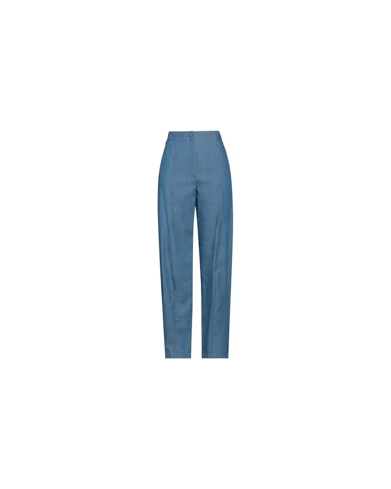 Cédric Charlier HOSEN & RÖCKE - Jeanshosenauf YOOX.COM Blau