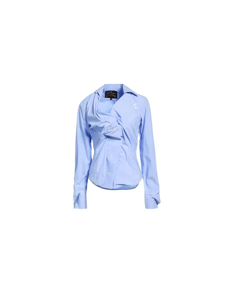 Vivienne Westwood TOPS - Hemdenauf YOOX.COM Hellblau