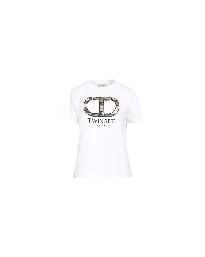 Twin-Set TOPS - T-shirtsauf YOOX.COM Weiß