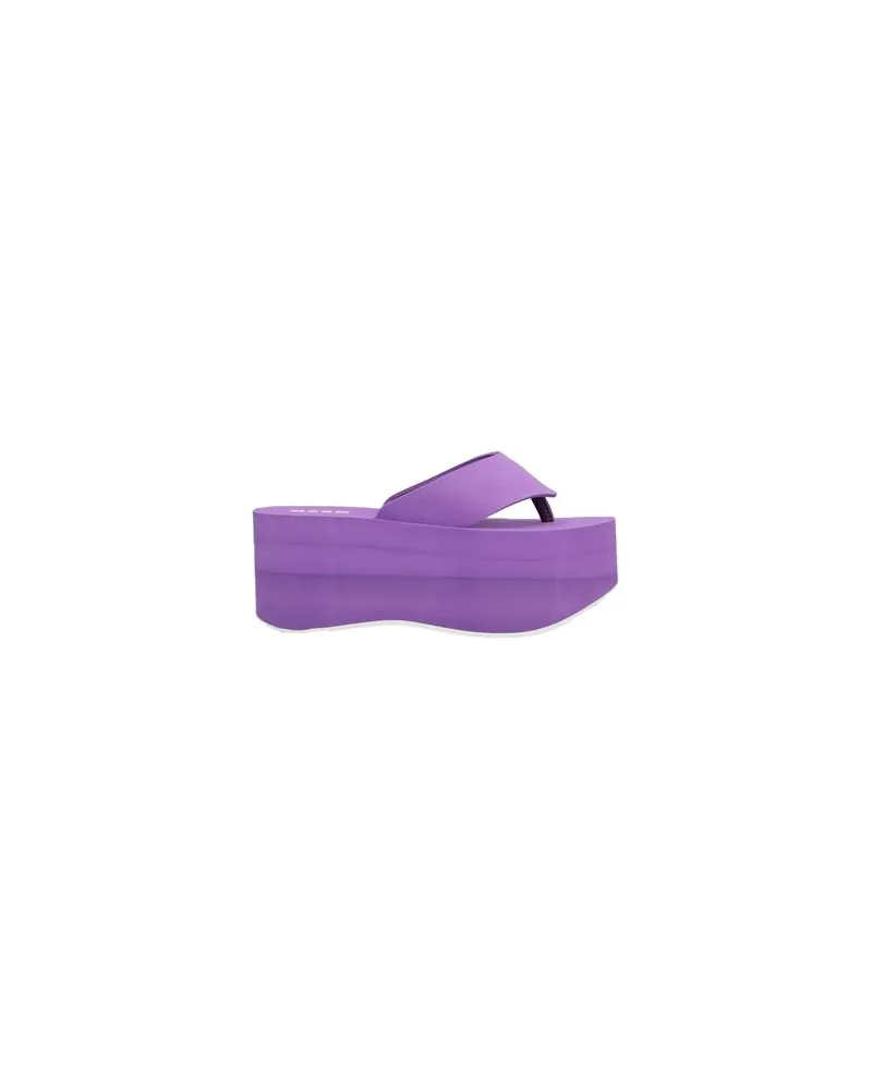 MSGM SCHUHE - Zehentrennerauf YOOX.COM Violett